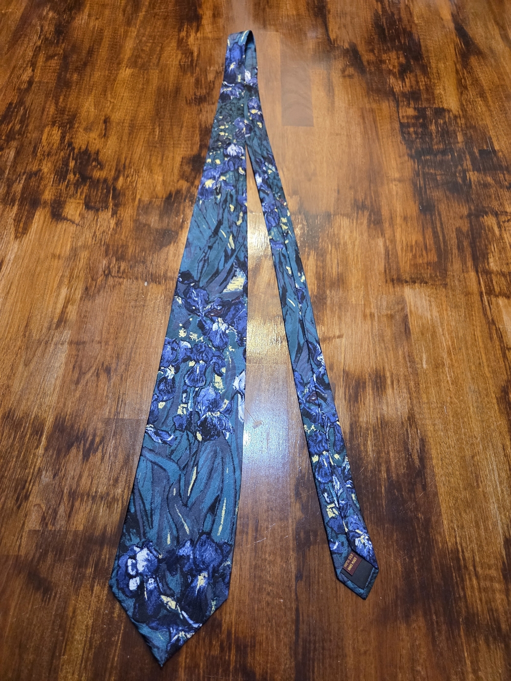 Museum Artifacts Vintage Vincent Van Gogh 100% Silk Men’s Neck Tie Hand Made